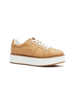 LAUREN RALPH LAUREN Skórzane sneakersy AMELIA ze sklepu Gomez Fashion Store w kategorii Buty sportowe damskie - zdjęcie 173986290