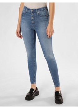 Calvin Klein Jeans Dżinsy Kobiety Bawełna medium stone jednolity ze sklepu vangraaf w kategorii Jeansy damskie - zdjęcie 173986974