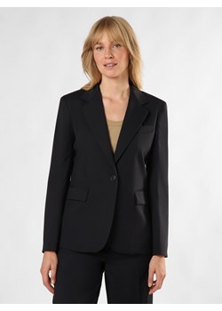 Weekend Max Mara Marynarka damska - Lamine Kobiety wełna ze strzyży granatowy jednolity ze sklepu vangraaf w kategorii Marynarki damskie - zdjęcie 173986980