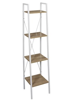 The Home Deco Kids Regał stojący w kolorze jasnobrązowo-białym - 34 x 148 x 32 cm ze sklepu Limango Polska w kategorii Regały i witryny - zdjęcie 173987030