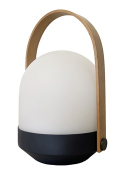 lumisky Lampa solarna LED "Aura" w kolorze biało-czarnym - wys. 27 x Ø 18 cm - id: 15426967 - marki Lumisky - 173987294 lumisky Lampa solarna LED "Aura" w kolorze biało-czarnym - wys. 27 x Ø 18 cm ze sklepu Limango Polska w kategorii Oświetlenie ogrodowe - zdjęcie 173987294