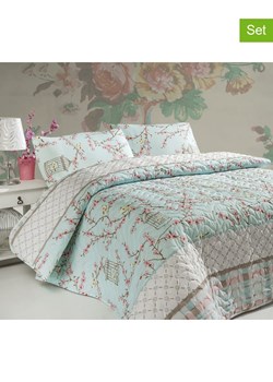 Elizabed 3-częściowy zestaw "Birdcage" w kolorze turkusowo-różowym - id: 8876183 - marki Elizabed - 173987392 Elizabed 3-częściowy zestaw "Birdcage" w kolorze turkusowo-różowym ze sklepu Limango Polska w kategorii Pościele - zdjęcie 173987392