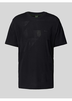 T-shirt z fakturowanym wzorem model ‘Jagged 3’ ze sklepu Peek&Cloppenburg  w kategorii T-shirty męskie - zdjęcie 173989461