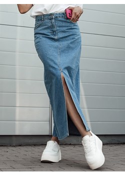 Spódnica jeansowa VIRTON niebieska Dstreet CY0465 ze sklepu DSTREET.PL w kategorii Spódnice - zdjęcie 173990681