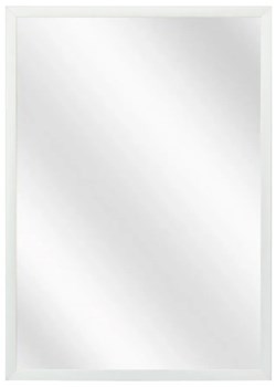 Srebrne lustro w aluminiowej ramie F7-E28 ze sklepu Edinos.pl w kategorii Lustra - zdjęcie 173991462