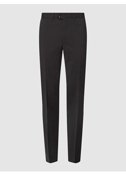 Spodnie do garnituru o kroju shaped fit z żywej wełny model ‘Janis’ ze sklepu Peek&Cloppenburg  w kategorii Spodnie męskie - zdjęcie 173991830