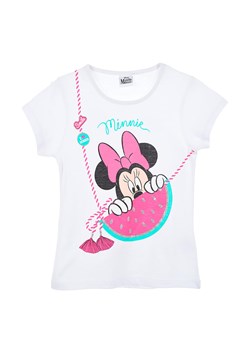 Disney Minnie Mouse Koszulka &quot;Minnie&quot; w kolorze białym ze sklepu Limango Polska w kategorii Bluzki dziewczęce - zdjęcie 173992383