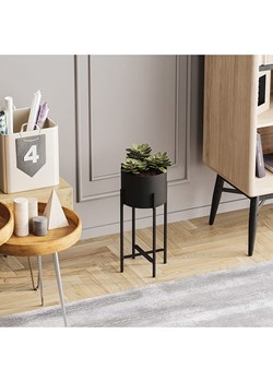 Scandinavia Concept Stojak w kolorze czarnym na kwiaty - wys. 48 x Ø 20 cm ze sklepu Limango Polska w kategorii Doniczki i osłonki - zdjęcie 173992733