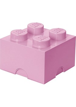 LEGO Pojemnik "Brick 4" w kolorze jasnoróżowym - 25 x 18 x 25 cm ze sklepu Limango Polska w kategorii Kosze i pudełka na zabawki - zdjęcie 173993731