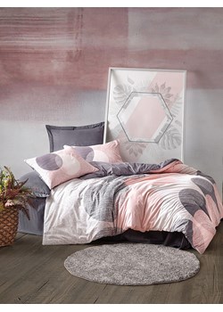 Colorful Cotton Komplet pościeli renforcé &quot;Leron&quot; w kolorze jasnoróżowo-szarym ze sklepu Limango Polska w kategorii Pościele - zdjęcie 173993901