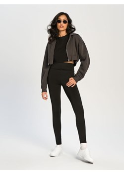 Sinsay - Legginsy z wysokim stanem - czarny ze sklepu Sinsay w kategorii Spodnie damskie - zdjęcie 173994304