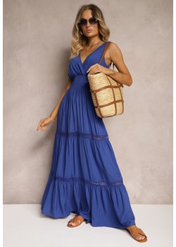 Granatowa Sukienka Corisis ze sklepu Renee odzież w kategorii Sukienki - zdjęcie 173994674