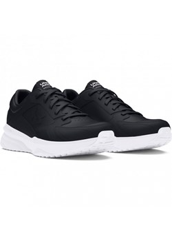 Męskie buty treningowe Under Armour  UA Edge Leather - czarne ze sklepu Sportstylestory.com w kategorii Buty sportowe męskie - zdjęcie 173995862