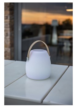 lumisky Lampa dekoracyjna LED &quot;Mini May&quot; z głośnikiem - wys. 22 cm ze sklepu Limango Polska w kategorii Oświetlenie ogrodowe - zdjęcie 173996872