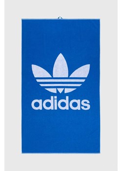 adidas Originals ręcznik bawełniany 100x170 cm kolor niebieski IT7107 ze sklepu ANSWEAR.com w kategorii Ręczniki - zdjęcie 173998964