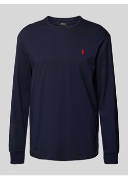 Bluzka z długim rękawem z wyhaftowanym logo ze sklepu Peek&Cloppenburg  w kategorii T-shirty męskie - zdjęcie 173999362