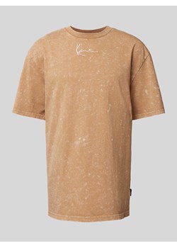 T-shirt z wyhaftowanym logo ze sklepu Peek&Cloppenburg  w kategorii T-shirty męskie - zdjęcie 173999632
