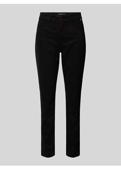 Jeansy o kroju slim fit z aplikacją z logo ze sklepu Peek&Cloppenburg  w kategorii Jeansy damskie - zdjęcie 174000094