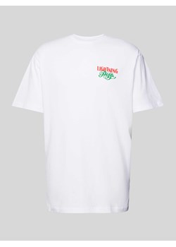 T-shirt z okrągłym dekoltem model ‘LIGHTNINGPIZZA’ ze sklepu Peek&Cloppenburg  w kategorii T-shirty męskie - zdjęcie 174000121