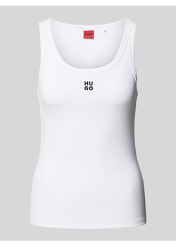 Top z wyhaftowanym logo model ‘Datamia’ ze sklepu Peek&Cloppenburg  w kategorii Bluzki damskie - zdjęcie 174000364