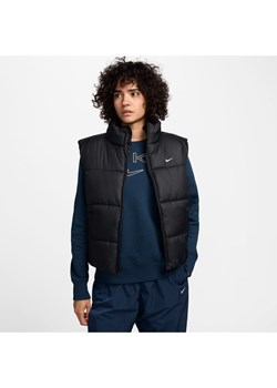 Damski bezrękawnik o luźnym kroju Therma-FIT Nike Sportswear Classic Puffer - Czerń ze sklepu Nike poland w kategorii Kamizelki męskie - zdjęcie 174000850