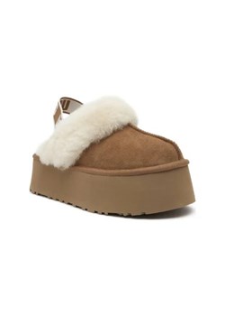 UGG Skórzane obuwie domowe W FUNKETTE ze sklepu Gomez Fashion Store w kategorii Kapcie damskie - zdjęcie 174001784