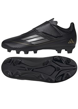 Buty adidas F50 Club Vel Jr IF1387 czarne ze sklepu ButyModne.pl w kategorii Buty sportowe dziecięce - zdjęcie 174002332