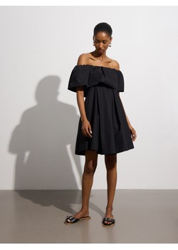 Reserved - Sukienka z odkrytymi ramionami - czarny ze sklepu Reserved w kategorii Sukienki - zdjęcie 174003521