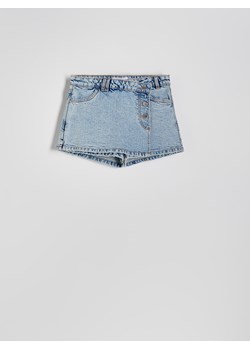 Reserved - Jeansowe spódnico-szorty - niebieski ze sklepu Reserved w kategorii Szorty - zdjęcie 174003942