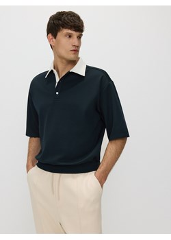 Reserved - Polo comfort fit - granatowy ze sklepu Reserved w kategorii T-shirty męskie - zdjęcie 174004222