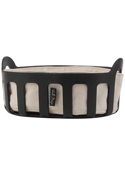 Vialli Design Koszyk "Livio" w kolorze czarnym na pieczywo - 24 x 18 x 8,5 cm ze sklepu Limango Polska w kategorii Pojemniki kuchenne - zdjęcie 174005393