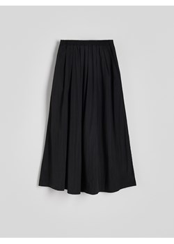 Reserved - Rozkloszowana spódnica midi - czarny ze sklepu Reserved w kategorii Spódnice - zdjęcie 174005833