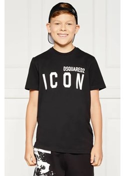 Dsquared2 T-shirt | Regular Fit ze sklepu Gomez Fashion Store w kategorii Bluzki dziewczęce - zdjęcie 174006091