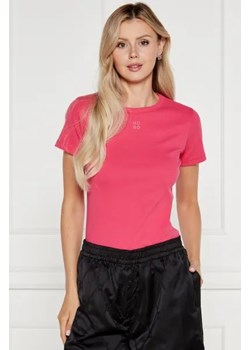 HUGO T-shirt DELORIS | Regular Fit ze sklepu Gomez Fashion Store w kategorii Bluzki damskie - zdjęcie 174006251