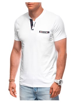 T-shirt męski z nadrukiem 1990S - biały ze sklepu Edoti w kategorii T-shirty męskie - zdjęcie 174006463