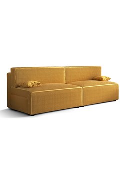 Żółta rozkładana sofa - Lider 3X ze sklepu Edinos.pl w kategorii Sofy i kanapy - zdjęcie 174007573