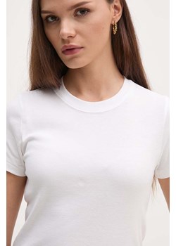 Polo Ralph Lauren t-shirt bawełniany damski kolor biały 211897540 ze sklepu ANSWEAR.com w kategorii Bluzki damskie - zdjęcie 174008880