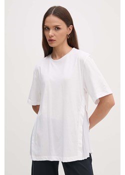 Sisley t-shirt bawełniany damski kolor biały 3AIRL106B ze sklepu ANSWEAR.com w kategorii Bluzki damskie - zdjęcie 174008900