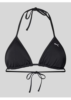 Top bikini z nadrukiem z logo ze sklepu Peek&Cloppenburg  w kategorii Stroje kąpielowe - zdjęcie 174009373