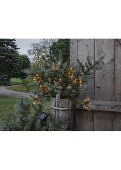 STAR Trading Solarny łańcuch świetlny LED w kolorze czarnym ze sklepu Limango Polska w kategorii Oświetlenie ogrodowe - zdjęcie 174009772