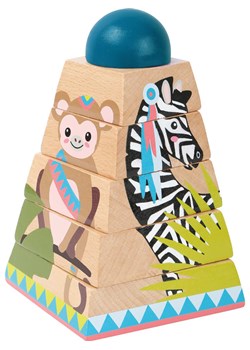 small foot Piramidka &quot;Jungle&quot; - 12 m+ ze sklepu Limango Polska w kategorii Zabawki - zdjęcie 174009873