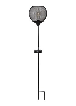 STAR Trading Solarna lampa ogrodowa LED &quot;Sunlight&quot; w kolorze czarnym - wys. 76 cm ze sklepu Limango Polska w kategorii Oświetlenie ogrodowe - zdjęcie 174010062