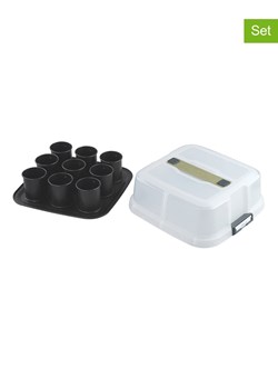 Zenker 9-częściowa blaszka w kolorze czarnym - 30 x 11,5 x 30 cm - id: 13682998 - marki Zenker - 174010351 Zenker 9-częściowa blaszka w kolorze czarnym - 30 x 11,5 x 30 cm ze sklepu Limango Polska w kategorii Akcesoria do pieczenia - zdjęcie 174010351