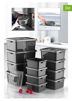 Violeta Home Pojemniki (12 szt.) w kolorze szarym ze sklepu Limango Polska w kategorii Pojemniki kuchenne - zdjęcie 174010690