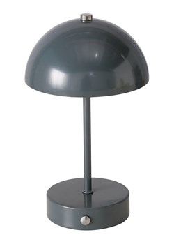 Boltze Lampa stołowa LED &quot;Petunia&quot; w kolorze szarym - wys. 25 x Ø 15 cm ze sklepu Limango Polska w kategorii Lampy stołowe - zdjęcie 174011791