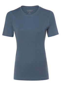 brookshire T-shirt damski Kobiety Bawełna niebieski jednolity ze sklepu vangraaf w kategorii Bluzki damskie - zdjęcie 174014103