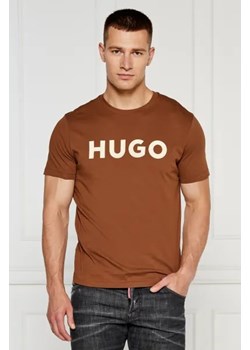 HUGO T-shirt Dulivio | Regular Fit ze sklepu Gomez Fashion Store w kategorii T-shirty męskie - zdjęcie 174014904
