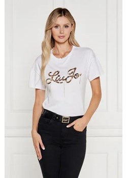Liu Jo T-shirt | Regular Fit ze sklepu Gomez Fashion Store w kategorii Bluzki damskie - zdjęcie 174015060