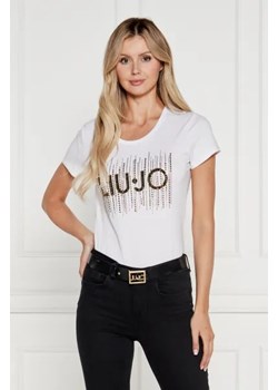 Liu Jo T-shirt | Slim Fit ze sklepu Gomez Fashion Store w kategorii Bluzki damskie - zdjęcie 174015064