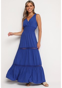 Granatowa Sukienka Rhenemisa ze sklepu Born2be Odzież w kategorii Sukienki - zdjęcie 174016551